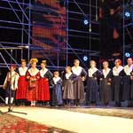 Nastup u Neumu na 6. Veeri Hrvatskog folklora